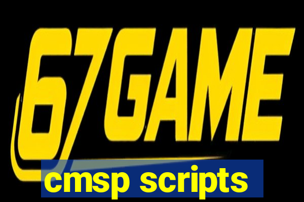 cmsp scripts